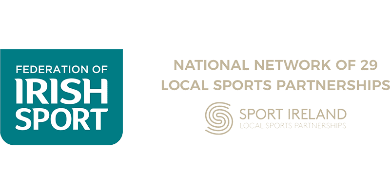 Federation of Irish Sport logo - National Network of 29 Local Sports Partnerships