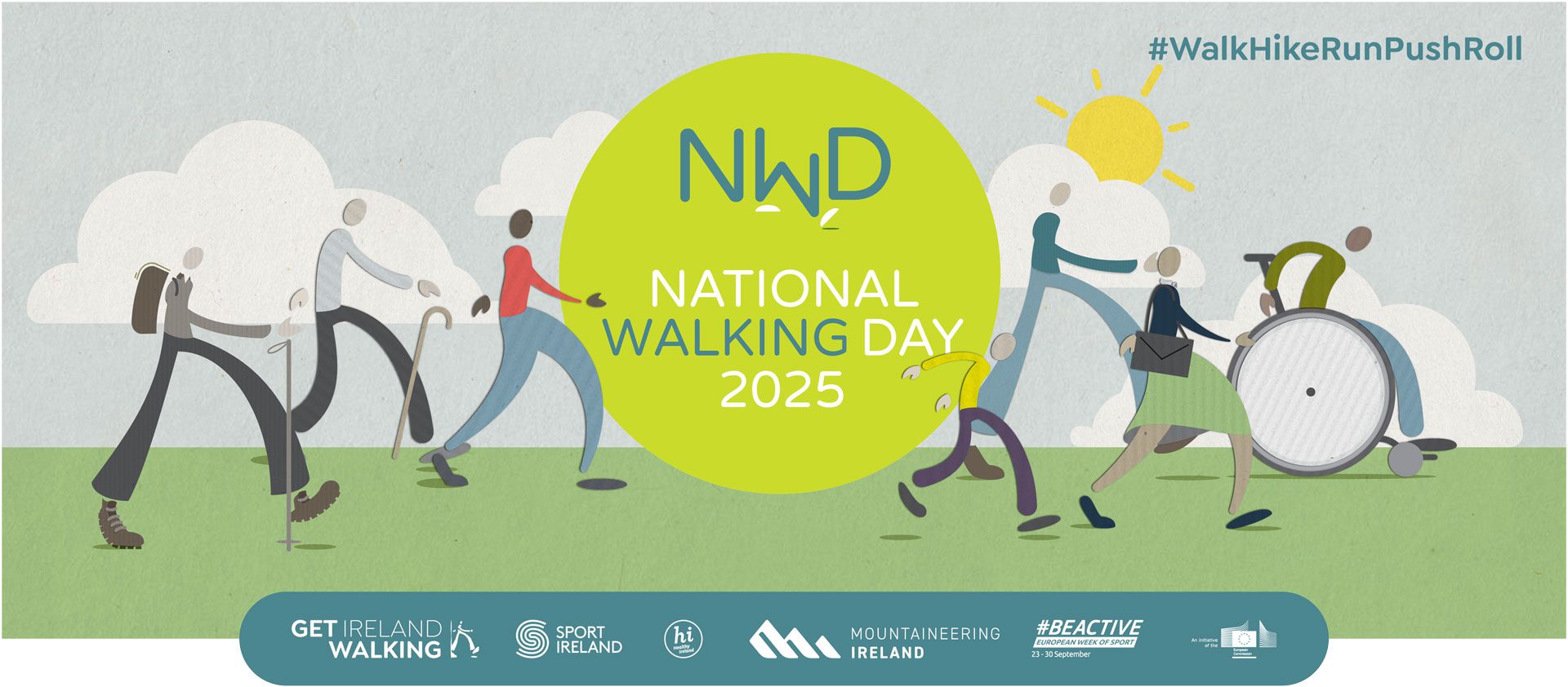 National Walking Day Poster